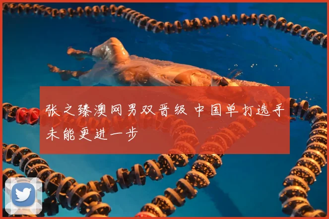 张之臻澳网男双晋级 中国单打选手未能更进一步